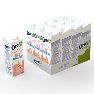 OraSi Bevande Vegetali all'Avena Senza Zucchero per Distributori, Naturalmente Dolci, 1 Litro, 12 Unità - Bevanda Salutare - Product Image 2