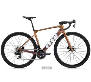 Vélo de route électrique 2025 Gi-antt Defy Advanced E+ Elite 1 Carbon – Transmission sans fil 2x, moteur à moyeu arrière, batterie au lithium 400Wh - Product Image 1
