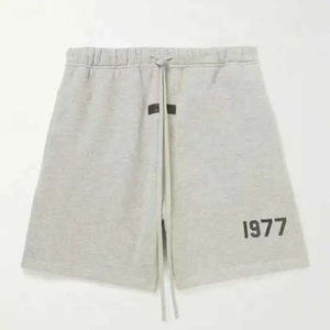 Best Quality <b>Men's</b> Winter Casual Hoodies and <b>Shorts</b> Set with Customized Logo <b>Long</b> Sleeve Breathable Polyester/Cotton Fabric - Product Image 3