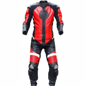 Traje de Motociclismo Personalizado de Primera Categoría, Último Diseño, de Cuero, Resistente al Viento, Transpirable, de Secado Rápido, Manga Larga, para Todas las Estaciones - Product Image 1