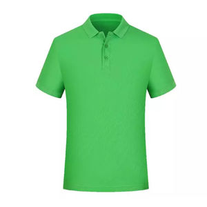 Polo en coton avec logo personnalisé de haute qualité homme t-shirt d'été à manches courtes brodé de golf pour hommes polo respirant - Product Image 4