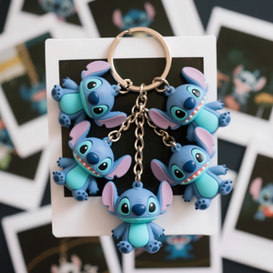 Venta al por mayor personalizado impermeable Pvc llaveros dibujos animados lindo moda llavero <span class=keywords><strong>Animal</strong></span> llavero - Product Image 3