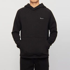 เสื้อฮู้ดดี้ทรงบ็อกซี่แบบครอป ผ้าฟลีซคอตตอน 350 GSM แบบยูนิเซ็กส์ ทรงโอเวอร์ไซส์ หนานุ่ม สไตล์ดิสเทรส ล้างสีแบบแอซิดวอช  ชุดเสื้อฮู้ดดี้ - Product Image 5