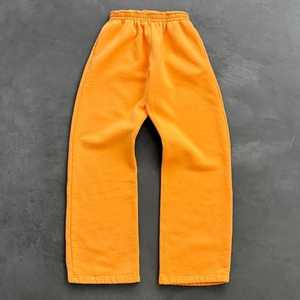 Custom Logo Heavy <b>Weight</b> Flare Fleece Jogger Casual Sweat Pants Polyester/Cotton Blend Eco-Friendly Breathable Men - Product Image 6