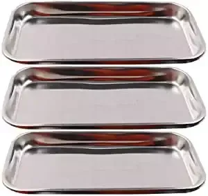 Table d'instruments médicaux mobile en acier inoxydable Table de plateau chirurgicale facile à nettoyer Table d'outils chirurgicaux durable avec roulettes - Product Image 4