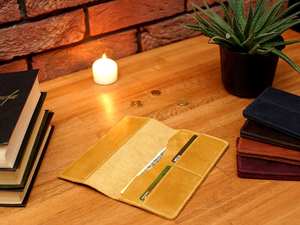 Venta caliente de cuero genuino antirrobo Vintage monedero cartera cubierta logotipo personalizado fábrica al por mayor nueva moda de lujo señoras largas - Product Image 5