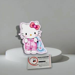 Paleta de Extensiones de Pestañas Personalizable de Hello Kitty, Ecológica, Magnética, Acrílica, con Forma de Flor, Lazo Rosa, Ovalada - Product Image 6