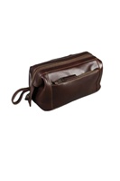 En gros Personnalisé Personnalisé Dopp Kit Organisateur Voyage Hommes Rasage En Cuir Véritable Trousse À Cosmétiques Trousse De Toilette Pour Adulte