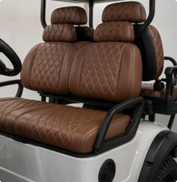 Voiturette de golf électrique de luxe UCB-12 à 4 places, design moderne, batterie haute performance, homologuée pour la route, pour usage commercial