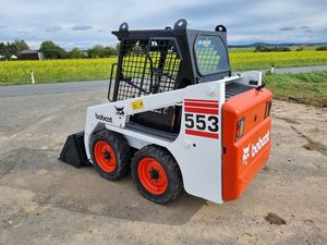 Low Cost <strong>Bobcat</strong> 553 Used Mini Skid Steer Loader <strong>With</strong> <strong>Bucket</strong> for Sale - Product Image 2