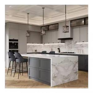 Juego de armario de cocina listo para montar de madera maciza estilo coctelera multifuncional de alta calidad diseño de EE. UU. Marca SANYANG hecha en Vietnam - Product Image 1