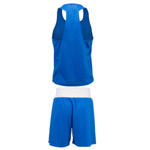 Uniforme de Boxeo Profesional Personalizado para Competencia, Elástico, Transpirable, Color Personalizado, Material de Poliéster/Algodón, Transferencia de Calor - Product Image 4