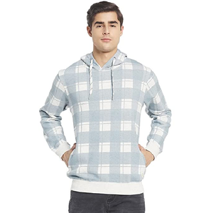 Sudaderas con capucha a rayas de diseño personalizado para hombre, sudaderas de punto a la moda con la última impresión, opciones de talla grande disponibles - Product Image 1