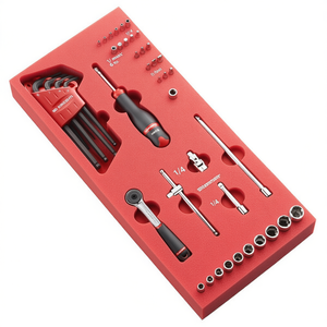 ชุดเครื่องมือ Facom 46 ชิ้น ขนาด 1/4 นิ้ว เมตริก หัวบล็อก 6 จุด พร้อมกล่องโฟม - Product Image 2