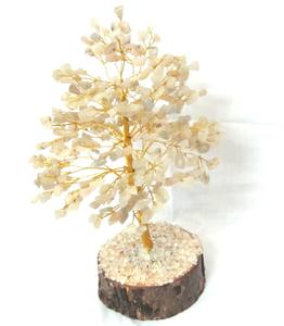 Arbre de pierre roulé en agate rouge et cristal Arbre de pierres précieuses de guérison Feng Shui - Product Image 6