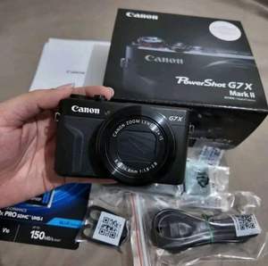 Power Shot G7 X Mark III Full HD Appareil Photo Numérique Haute Définition Capture Vidéo Noire 2 \ "3 \" Carte Mémoire Batterie Rechargeable - Product Image 3