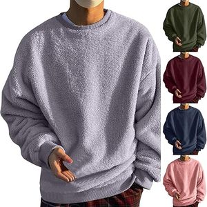 Sweatshirts coupe-vent à séchage rapide pour hommes avec logo personnalisé 100% coton motif solide d'hiver - Product Image 5