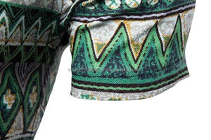 Camisa informal de manga corta a cuadros para hombre, última moda, 100% algodón, tela de sarga antiarrugas y transpirable - Product Image 4