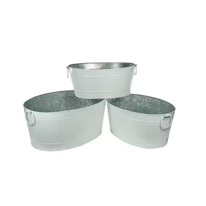 Fabuleux Design Maison Salon Et Balcon Décor Plantes Pot Jardinières En Gros Jardin Décor Pot De Fleur Galvanisé Jardinières - Product Image 3