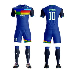 2024 2025 Custom Soccer Jersey Set Quick Dry Football Uniforms with Logo <b>Fans</b> Version Kit - Product Image 2
