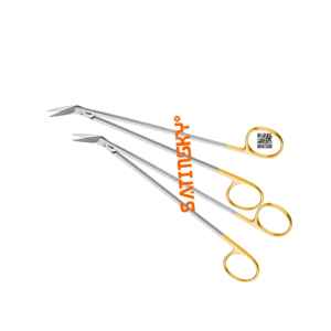 Tijeras vasculares TC SUPER CUT Tijeras de acero inoxidable de 19 CM Fabricado con AISI 420 de fuente de buena reputación - Product Image 3