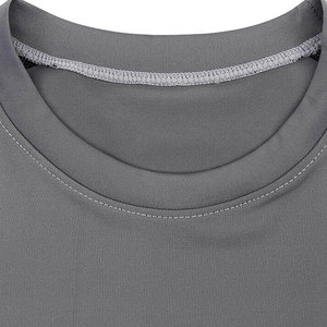 เสื้อรัดรูปของผู้ชายผ้าถักยาวเข้ารูปผ้าแห้งเร็วมีลายพิมพ์ - Product Image 5