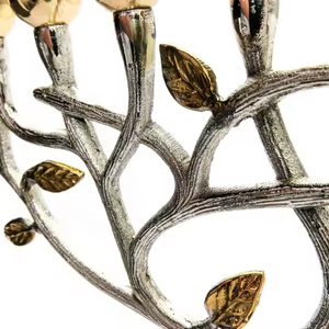 Bougeoir en métal pour la maison et le mariage par décor impex - Product Image 3