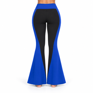 Bell Bottom <b>Legging</b> Features Flexible Construction Soft Comfort & <b>Flared</b> Silhouette For Workout Yoga & Daily Fashion Activities - Product Image 3