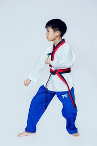 Jiu jitsu kimono Firmway nuevo uniforme de Taekwondo para niños principiantes ropa de entrenamiento profesional de manga larga - Product Image 4