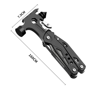 Marteau multifonction 15-en-1 pour le <span class=keywords><strong>camping</strong></span> et les activités de plein air – Idéal comme cadeau de Noël - Product Image 1