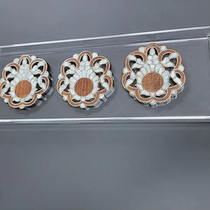 Zahra Collection Contenedor de almacenamiento de alimentos de madera lacada con preservación de frescura Regalo de Ramadán de lujo - Product Image 1