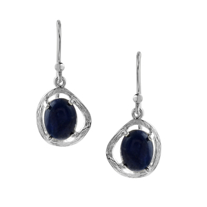 Haute qualité femmes à la mode Texture 925 en argent Sterling améthyste pierres précieuses goutte boucle d'oreille mignon fête de mariage cadeau Style religieux - Product Image 4
