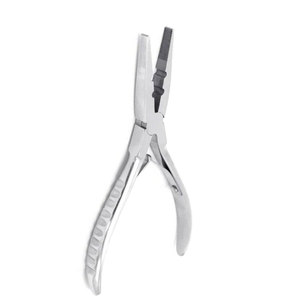High Performance Stainless Steel Hair <b>Extension</b> Plier for Nano <b>Bead</b> Application Reusable Ergonomic Design Daily Salon Use - Product Image 5