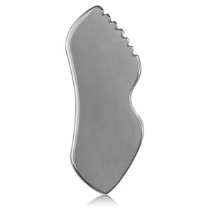 Outils de massage multifonctionnels en acier inoxydable poli miroir, sûrs pour le contact direct avec la peau, design ergonomique - Product Image 5