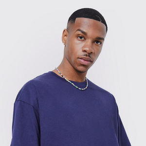 Camisetas 100% algodón de alta calidad para hombre, Manga corta personalizada impresa con patrón de letras, precio al por mayor, precio económico - Product Image 2