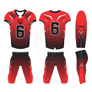 Uniforme de fútbol americano de alta calidad para jóvenes, uniforme de fútbol americano Unisex hecho a medida - Product Image 1