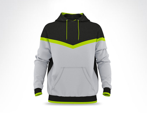 Sudaderas con capucha personalizadas de alta calidad con estampado de sublimación para hombre, jersey con estampado completo, mezcla de algodón, transpirable, precio barato, ODM OEM - Product Image 3