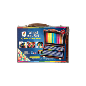 Wholesale Wood Box 67psc Art Painting <b>Set</b> With Pencil <b>Paint</b> Watercolor Acrylic <b>Paint</b> Colormate Small Quantity Supported - Product Image 1
