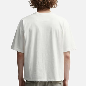 Nueva Camiseta de Punto para Hombre, 100% Algodón Premium, Manga Corta, Personalizable, Talla Grande, de Alta Calidad, Secado Rápido, Transpirable, Lisa - Product Image 2