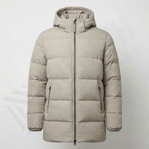 Vêtements d'hiver tendance, veste matelassée à capuche, parka rembourrée, vente en gros, haute qualité, isolée thermiquement, standard - Product Image 1