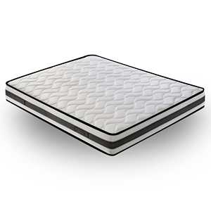 Materasso in Schiuma HR 100% Made in Italy, 20cm di Altezza, con 9 Zone di Durezza Differenziata H3, Lati Reversibili Estate/Inverno - Product Image 2