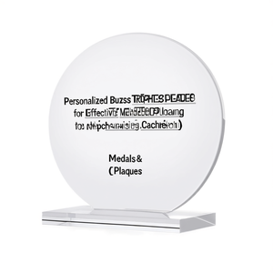 Trofei, Medaglie e Targhe in Vetro Personalizzati per un Merchandising Efficace - Product Image 3