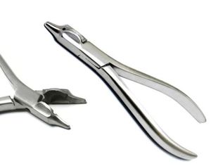 Pince orthopédique dentaire, pince à crampons universelle pour plier les fils, pince à couper, orthodontiste, laboratoire professionnel, acier inoxydable de précision - Product Image 5