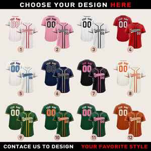 Maillot de baseball personnalisé uniforme d'équipe personnalisé chemise à boutons numéro de nom en impression numérique logo personnalisé séchage rapide respirant - Product Image 2