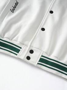 แจ็กเก็ตเลตเตอร์แมนผ้าใบพิมพ์ลายของผู้ชาย2025วินเทจคุณภาพสูงปรับแต่งได้อย่างเต็มที่ - Product Image 5