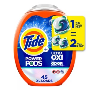 Febreze 3-en-1 detergente para ropa con aroma de lluvia botánico 45 unidades con eliminadores de olores - Product Image 5