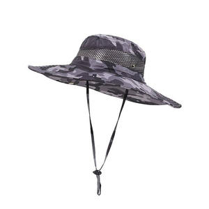 Chapeaux de pêche avec bouclier UV tissu léger et un look tendance parfait pour les journées ensoleillées au bord de l'eau - Product Image 2