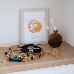 Bandejas de Servicio Duraderas Hechas a Mano, Elegantes, Personalizables, Ecológicas, Reciclables, de Madera Pulida, para Uso en Restaurantes, Decorativas para Frutas - Product Image 5