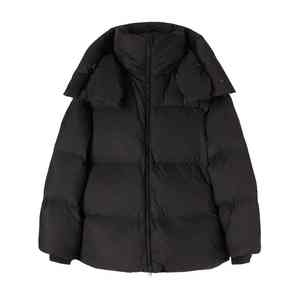 Veste en duvet personnalisée de haute qualité Veste en duvet à capuche pour hommes Veste à manches longues pour hommes grande taille d'extérieur d'hiver - Product Image 1