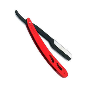 Rasoir pliant en acier inoxydable, rasoir à lame droite en acier inoxydable allemand avec votre propre nom de marque - Product Image 3